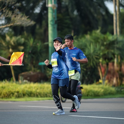 Race photo from BOGORUN 2026