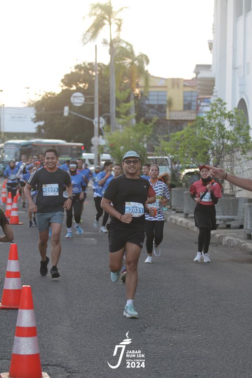 Race photo from Jabar Run 10K 2024