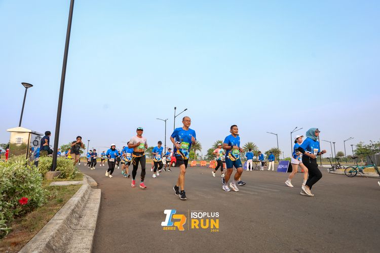Race photo from ISOPlus Run 2024 Jakarta