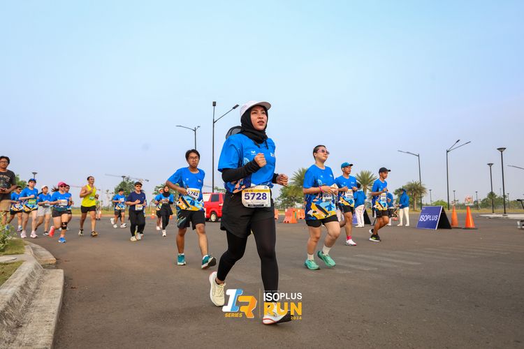 Race photo from ISOPlus Run 2024 Jakarta