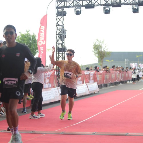 Race photo from KEDIRI HALF MARATHON 2026
