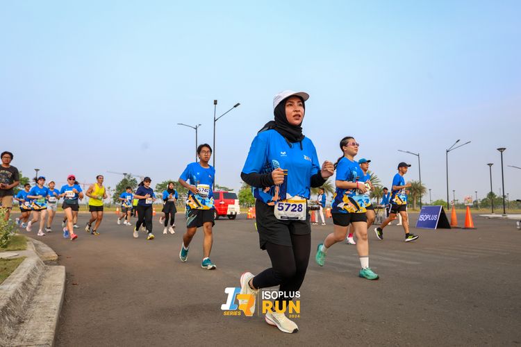 Race photo from ISOPlus Run 2024 Jakarta