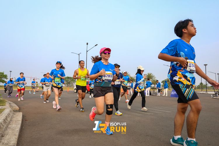 Race photo from ISOPlus Run 2024 Jakarta