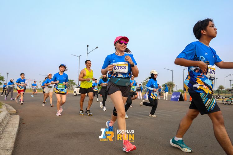 Race photo from ISOPlus Run 2024 Jakarta