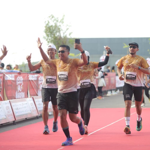 Race photo from KEDIRI HALF MARATHON 2026