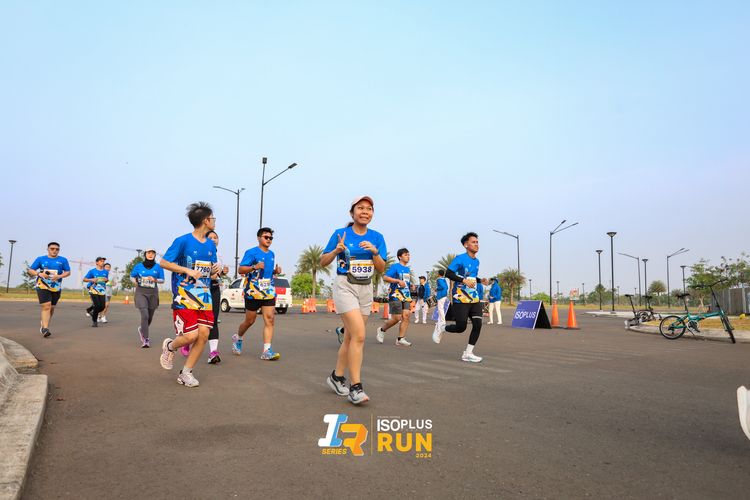 Race photo from ISOPlus Run 2024 Jakarta