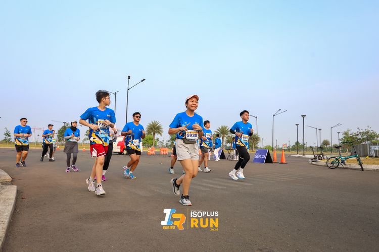 Race photo from ISOPlus Run 2024 Jakarta