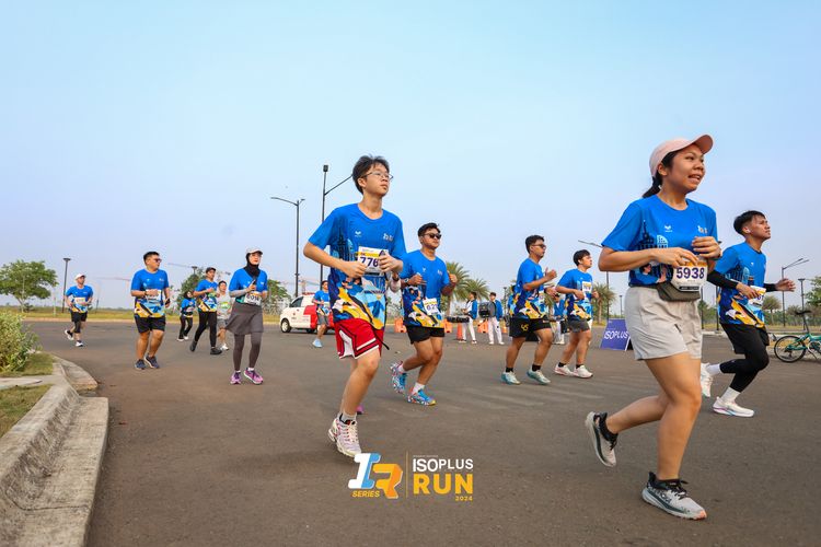 Race photo from ISOPlus Run 2024 Jakarta