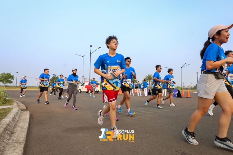 Race photo from ISOPlus Run 2024 Jakarta
