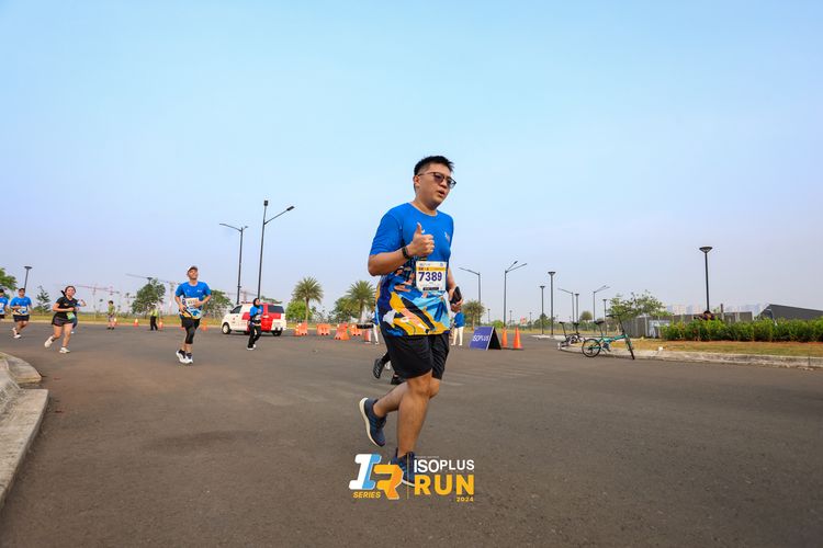 Race photo from ISOPlus Run 2024 Jakarta