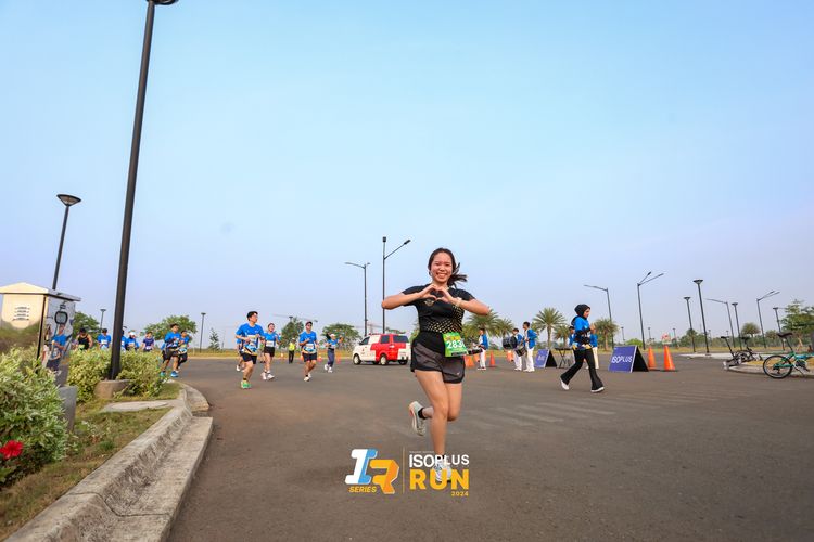 Race photo from ISOPlus Run 2024 Jakarta