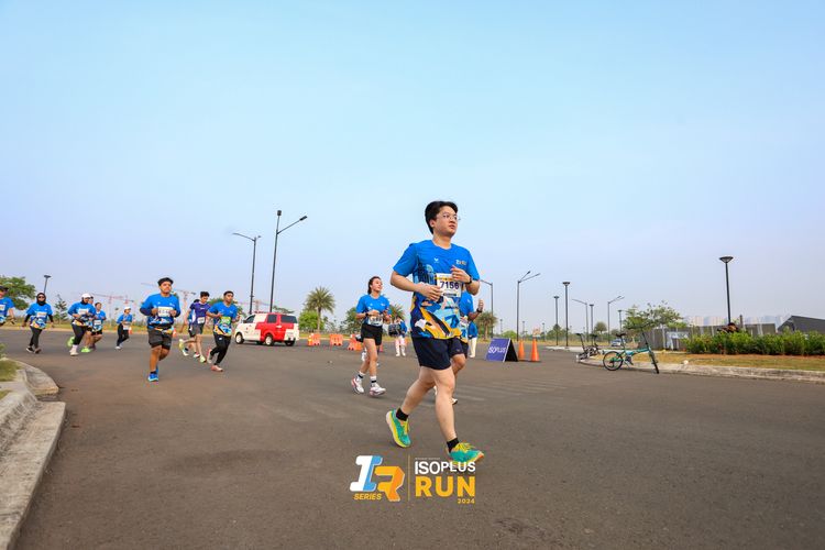 Race photo from ISOPlus Run 2024 Jakarta