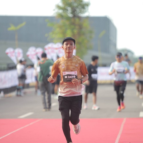 Race photo from KEDIRI HALF MARATHON 2026