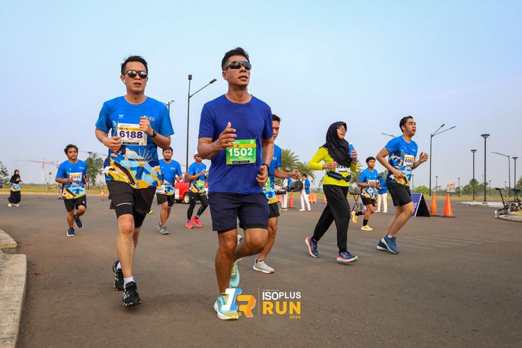 Race photo from ISOPlus Run 2024 Jakarta