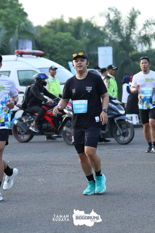 Race photo from Taman Budaya x BOGORUN 2025