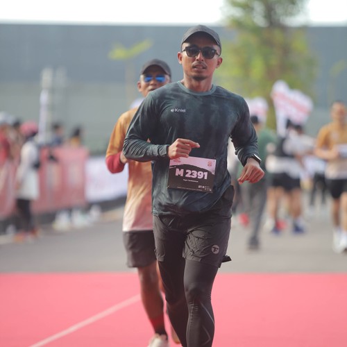 Race photo from KEDIRI HALF MARATHON 2026