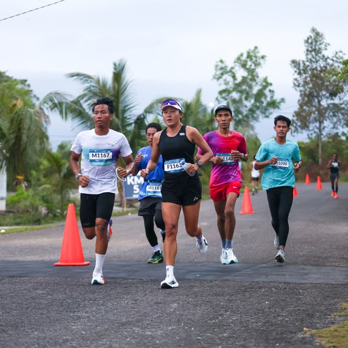 Race photo from Belitung Multisport Festival