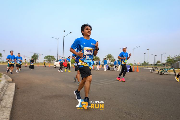 Race photo from ISOPlus Run 2024 Jakarta
