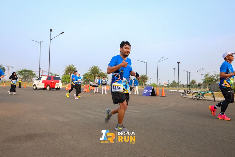 Race photo from ISOPlus Run 2024 Jakarta