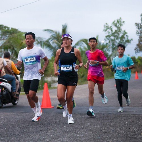 Race photo from Belitung Multisport Festival
