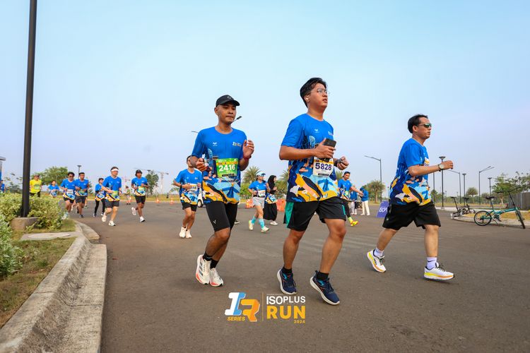 Race photo from ISOPlus Run 2024 Jakarta