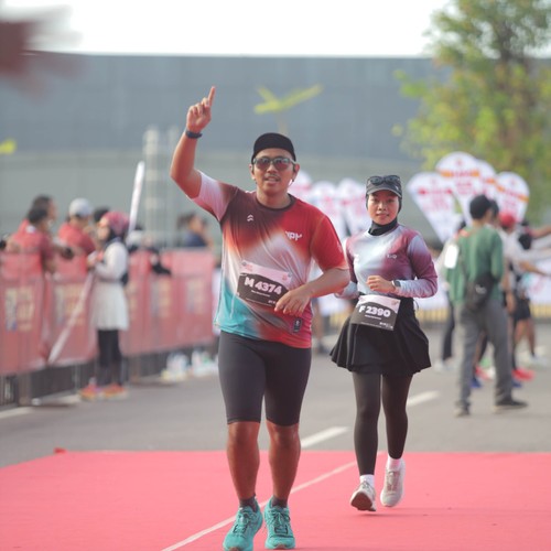 Race photo from KEDIRI HALF MARATHON 2026