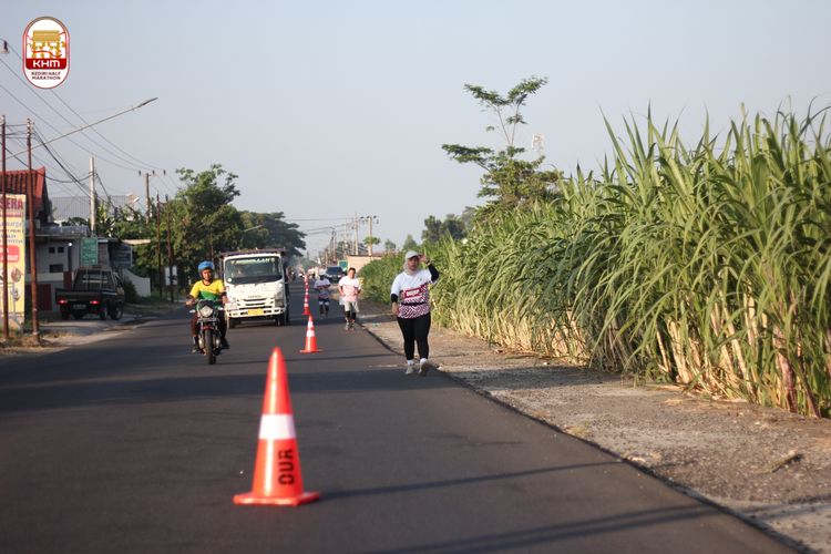 Race photo from Kediri Half Marathon 2024