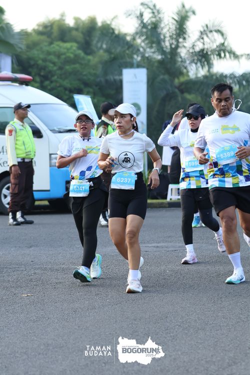 Race photo from Taman Budaya x BOGORUN 2025