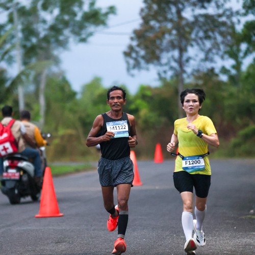 Race photo from Belitung Multisport Festival