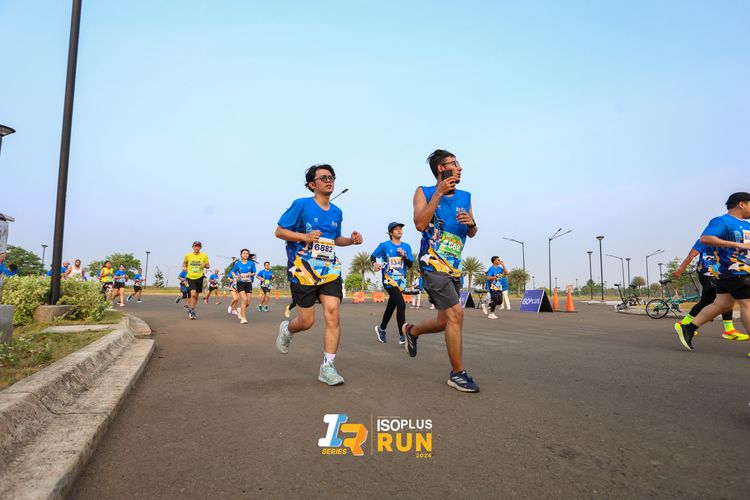 Race photo from ISOPlus Run 2024 Jakarta