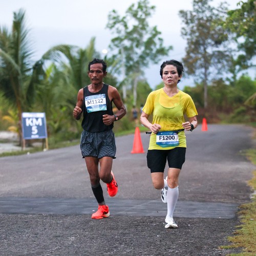 Race photo from Belitung Multisport Festival