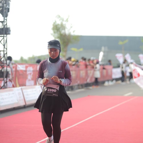 Race photo from KEDIRI HALF MARATHON 2026
