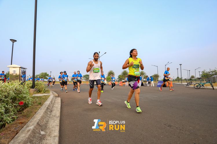 Race photo from ISOPlus Run 2024 Jakarta