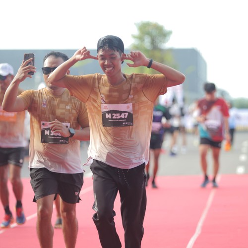 Race photo from KEDIRI HALF MARATHON 2026