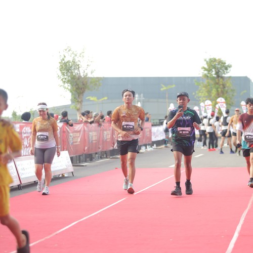 Race photo from KEDIRI HALF MARATHON 2026