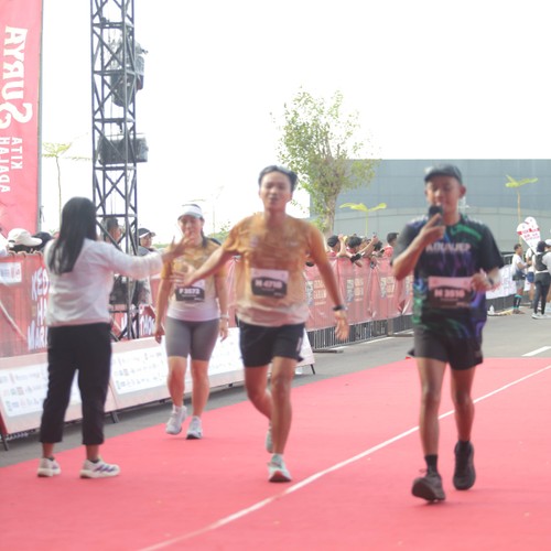 Race photo from KEDIRI HALF MARATHON 2026