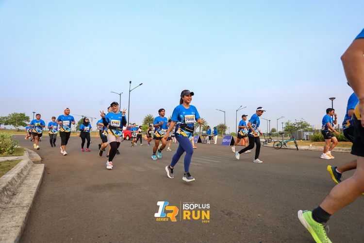 Race photo from ISOPlus Run 2024 Jakarta