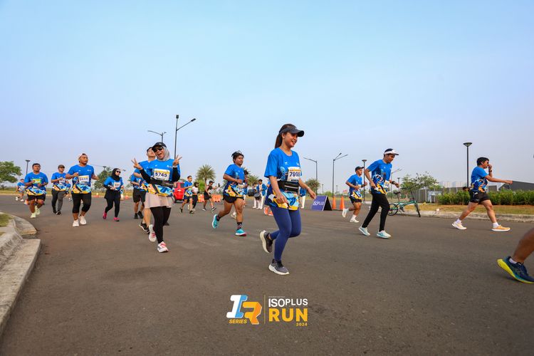 Race photo from ISOPlus Run 2024 Jakarta