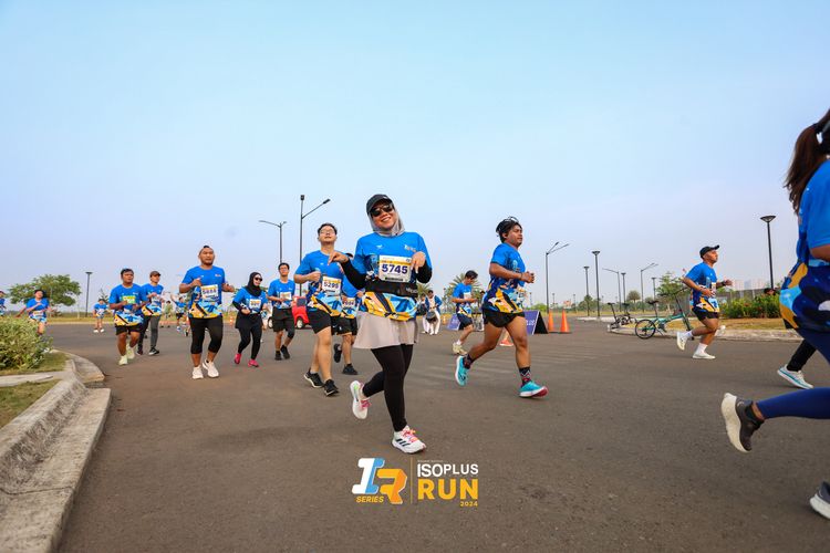 Race photo from ISOPlus Run 2024 Jakarta