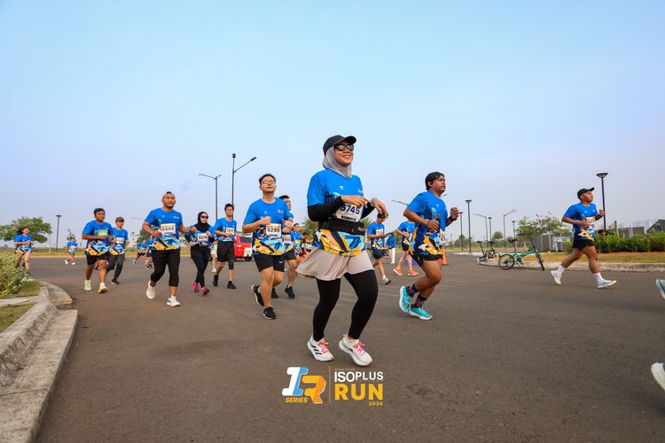 Race photo from ISOPlus Run 2024 Jakarta