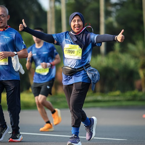 Race photo from BOGORUN 2026