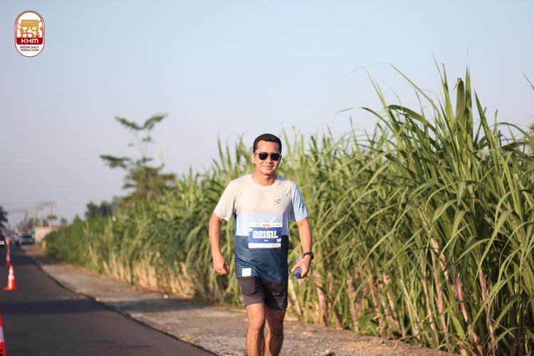 Race photo from Kediri Half Marathon 2024