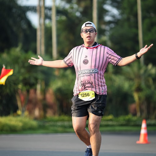 Race photo from BOGORUN 2026
