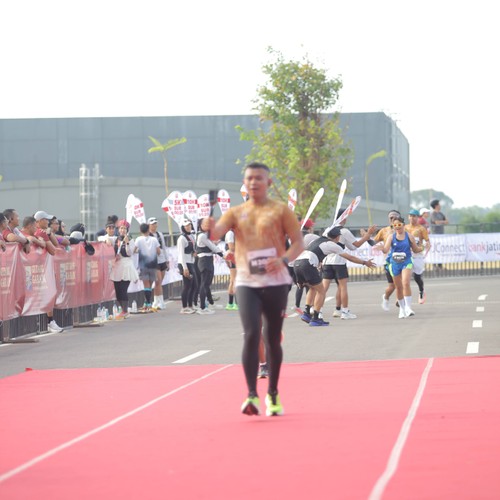 Race photo from KEDIRI HALF MARATHON 2026
