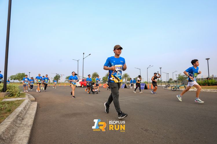 Race photo from ISOPlus Run 2024 Jakarta