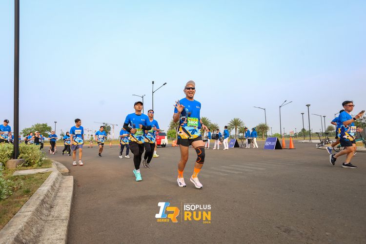 Race photo from ISOPlus Run 2024 Jakarta