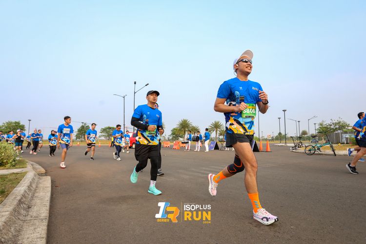 Race photo from ISOPlus Run 2024 Jakarta