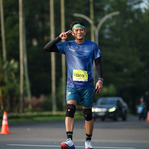 Race photo from BOGORUN 2026