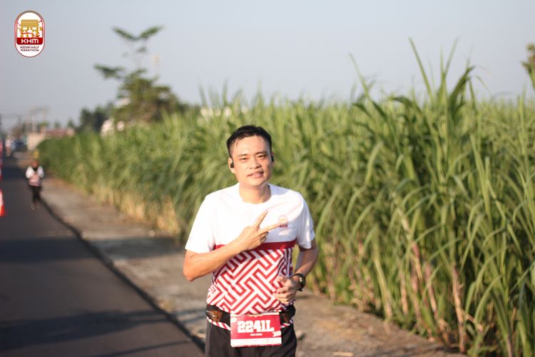 Race photo from Kediri Half Marathon 2024