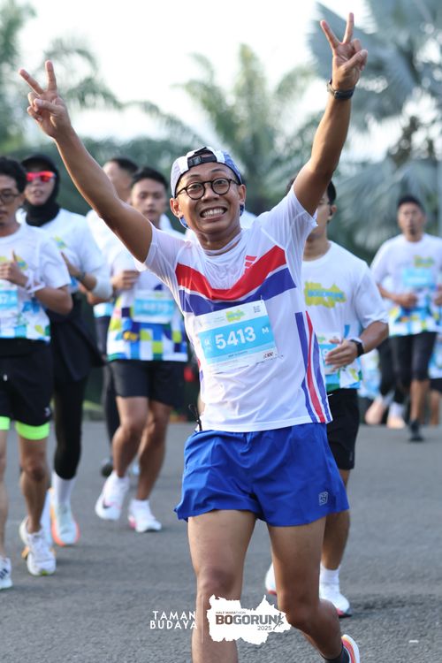 Race photo from Taman Budaya x BOGORUN 2025